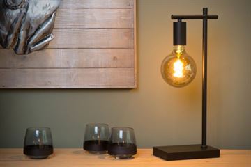 Lucide Leanne bordlampe H52cm E27 sort